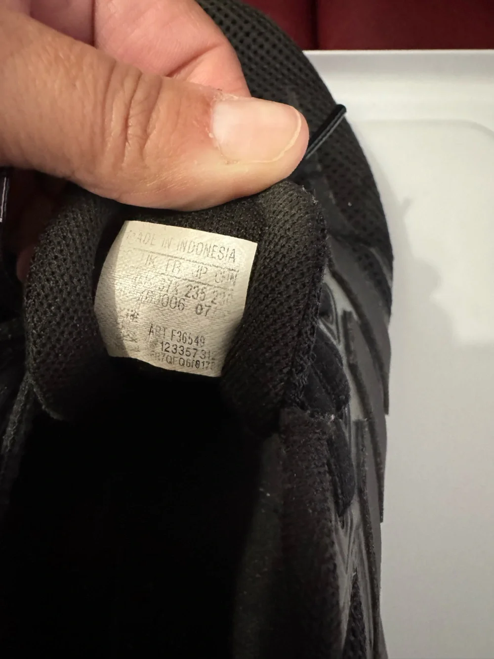 Adidas Runfalcon Men/Unisex Black Athletic Running Sneakers